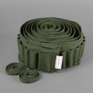 Groene Bloemenband voor om de uitvaartkist