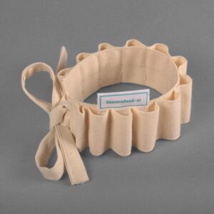 Polsband MaDeLiefste Ongebleekt Katoen voor de uitvaart of condoleance